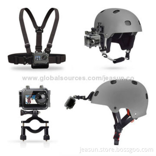 1,080P 50M Waterproof Sports Action Camera with Remote Controller, 800mAh Capacity